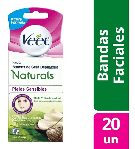 Bandas Depilatorias Veet Facial Piel Sensible #1 Bandas Depilatorias Veet Facial Piel Sensible #1