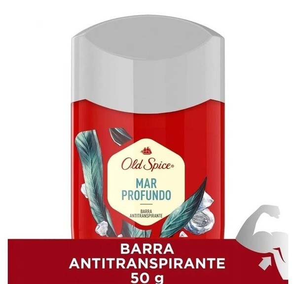 Old Spice Antitranspirante en Barra Mar Profundo 50 gr #1