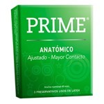 Prime Preservativos Anatomico (3 Unidades) #1