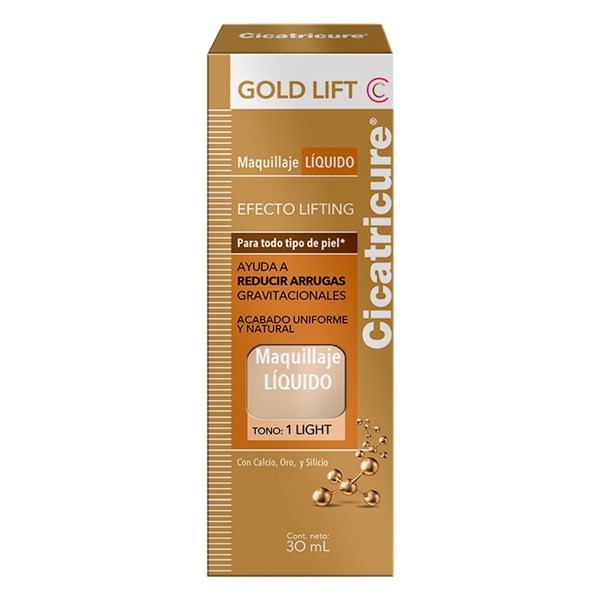 Cicatricure Maquillaje Líquido Gold Lift Color Light 30 ml #1