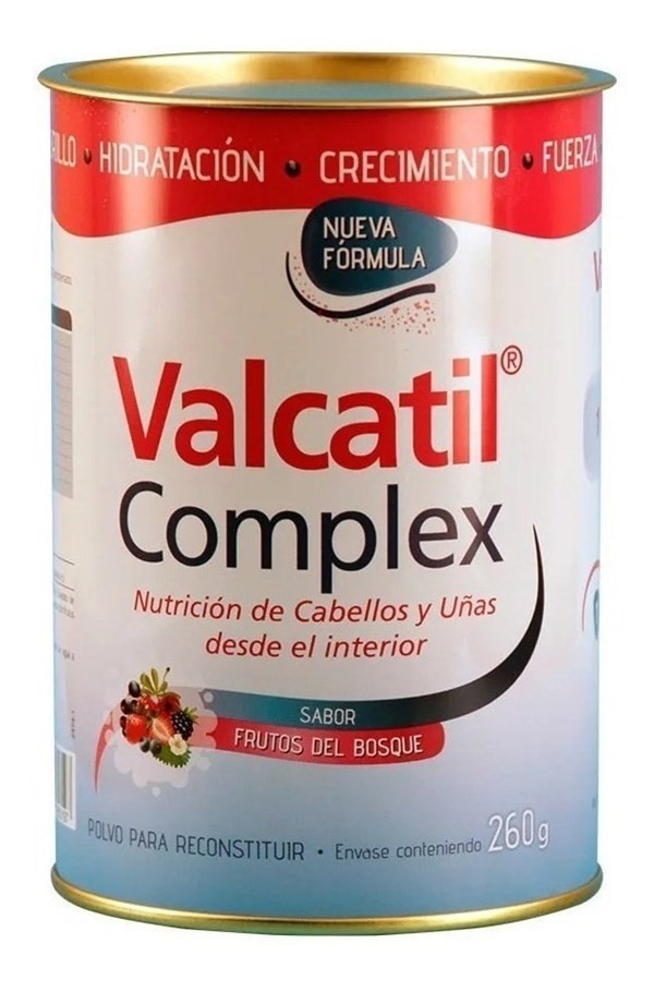 Suplemento Valcatil Complex Nutricion Cabello Uñas Polvo 260 #1