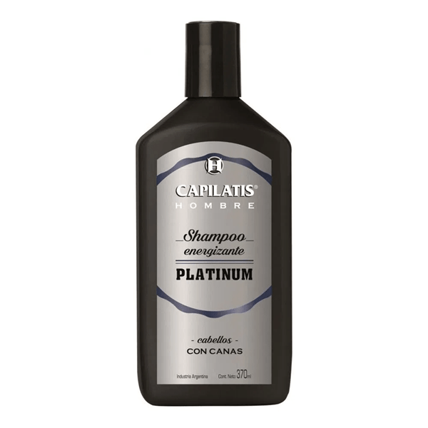 Capilatis Shampoo Energizante Platinum Línea Hombre 370 ml #1