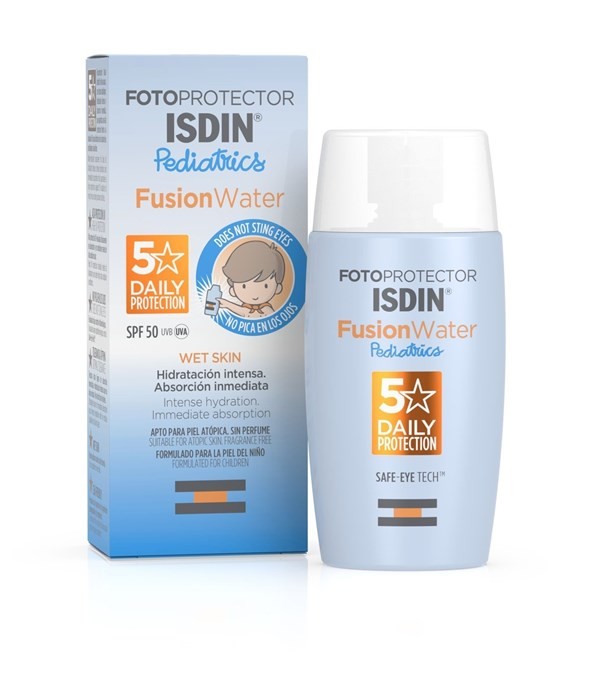 Fotoprotector Isdin Fusion Water Pediátrico Fps 50+ x 50 ml