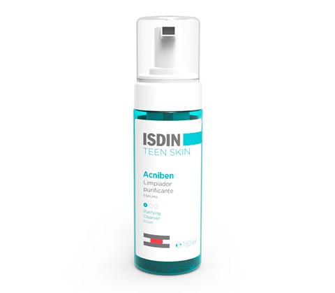 Isdin Acniben Teen Skin Espuma Limpiadora Purificante 150 ml