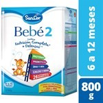 Leche De Fórmula En Polvo Mead Johnson Sancor Bebe 2 X 800 Grs #1