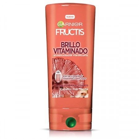 Acondicionador Garnier Fructis Brillo Vitaminado X 200 Ml