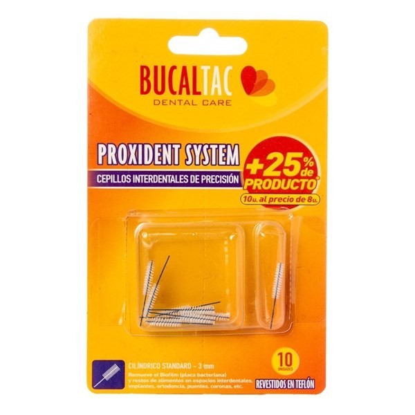 Bucal Tac Cepillo Interdental Cilíndrico Standard 3 Mm (10 Unidades) #1