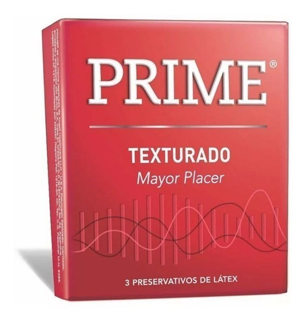 Prime Texturado X 3 Preservativos 