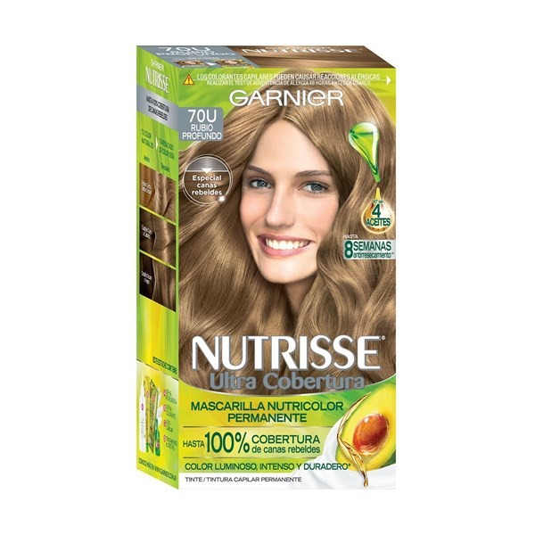 Nutrisse Ultra Cobertura Tono 70 Rubio Profundo X 45 Gr #1