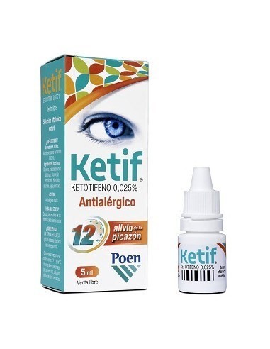 Ketif Gotas Oftálmicas Antialérgico X 5 Ml  #1