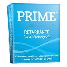 Prime Retardante X 3 Preservativos