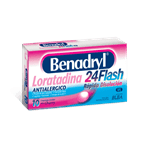 Benadryl 24 Horas Flash X 10 Comprimidos #1