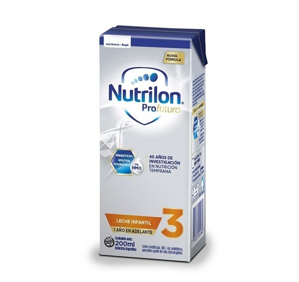 Leche De Fórmula Líquida Nutricia Bagó Nutrilon Profutura 3 X 200 Ml #1