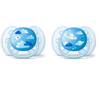 Chupete Soft Mariposa 6-18 Meses Avent X 2 Unidades Nene #1