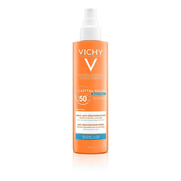 Vichy Capital Soleil Beach Protect Spray Antideshidratación Fps 50+ X 200 Ml