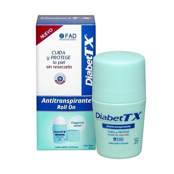 Diabetex Antitranspirante Roll On 50 ml #1
