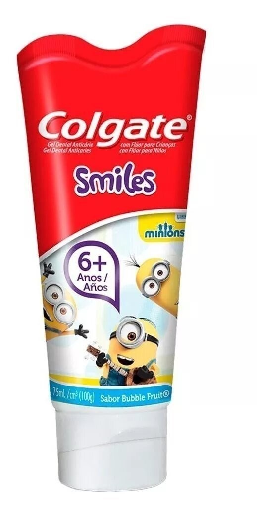 Colgate Smiles Minions +6añ 75ml Crema Dental, Colgate Cremas Dentales