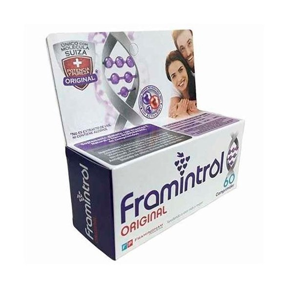 Framintrol Complemento Alimenticio Con Resveratrol (60 Comprimidos) #1