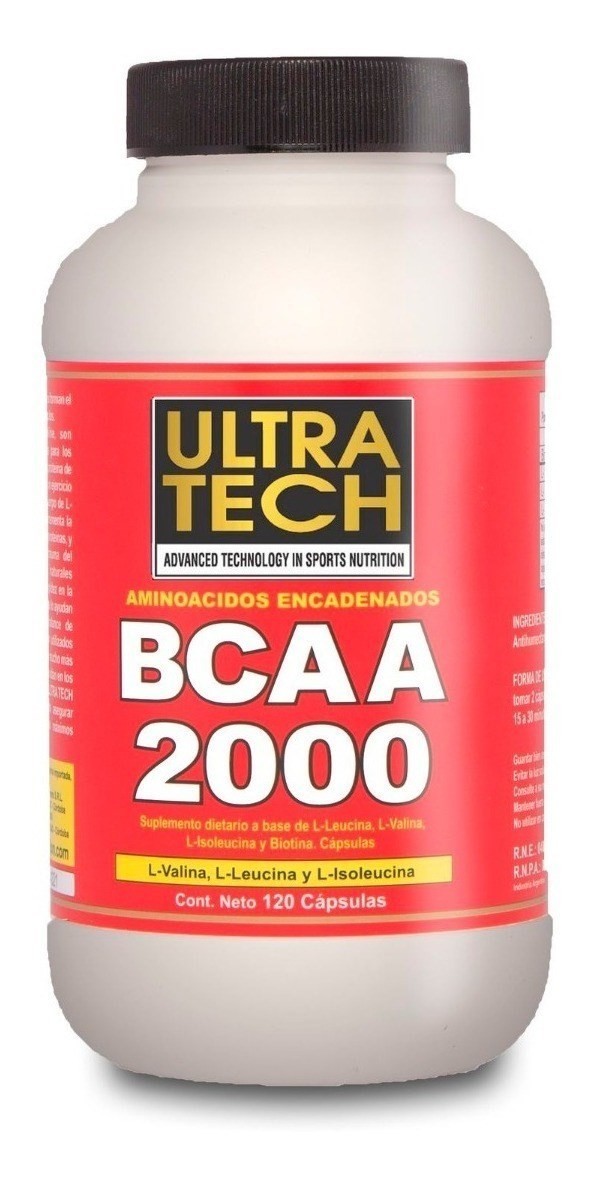 Ultra Tech Bcaa X 120 Capsulas #1 Ultra Tech Bcaa X 120 Capsulas #1