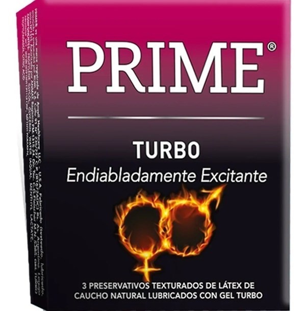 Prime Turbo X 3 Preservativos 