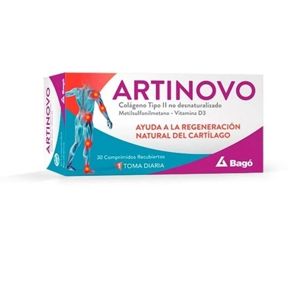 Artinovo Suplemento Dietario Colágeno Tipo Ii (30 Comprimidos Recubiertos)