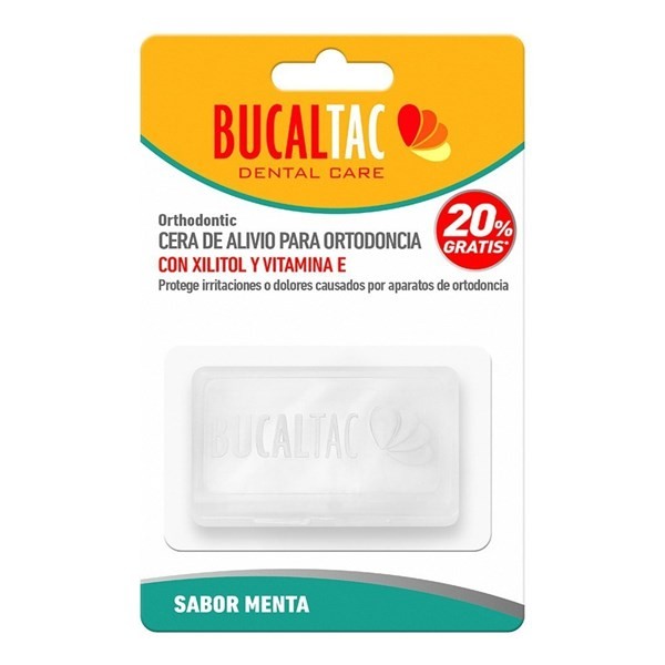 Cera De Alivio Para Ortodoncia Bucal Tac Sabor Menta