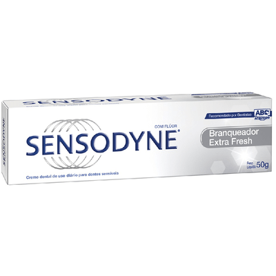Sensodyne Crema Dental Blanqueador Extra Fresh Para Dientes Sensibles 50 gr #1
