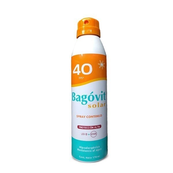 Bagovit Protector Solar Fps40 Spray 170 ml