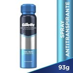 Gillette Antitranspirante Aerosol Cool Wave 93 gr #1