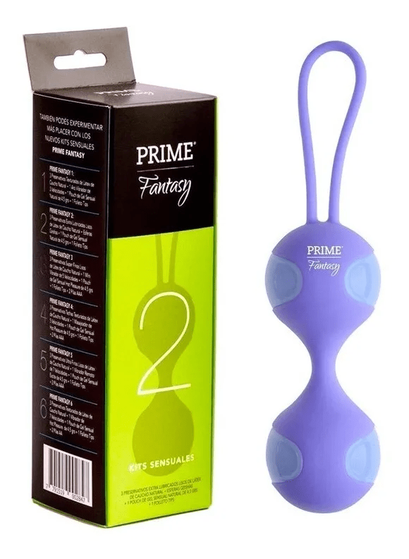 Prime Fantasy 2 Esf Geis + Gel + 3 Preservativos