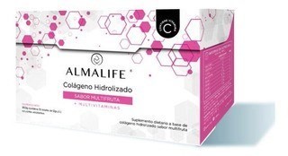 Almalife Colageno Hidrolizado + V Blend Sabor Multifruta X 30 Sobres #1