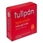 Tulipán Preservativo de Látex Texturado x 3 un #1