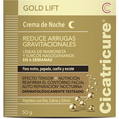 Cicatricure Crema de Noche Antiarrugas Gold Lift 50 gr