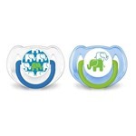 Chupete Classic Animales 6-18 Meses Avent X 2 Unidades Nene #1