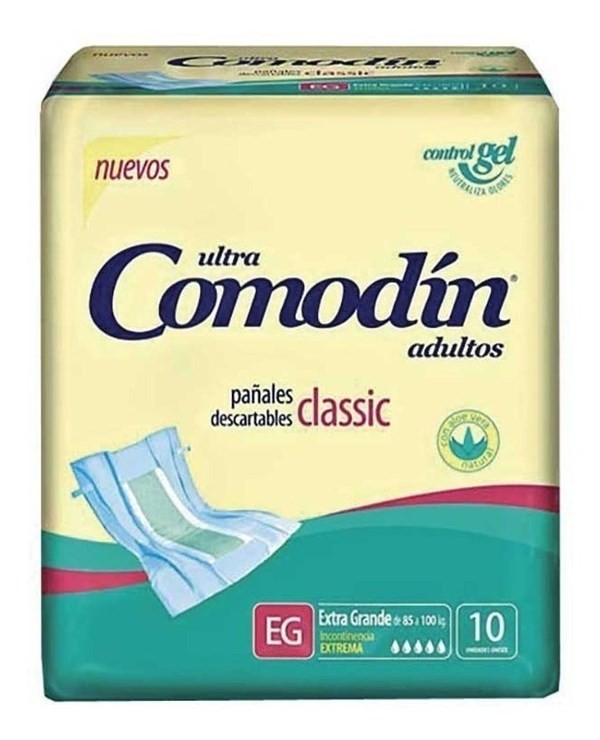 Comodin Eco Talle Xg X 10 Pañales