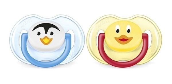 Chupete Classic Animales 6-18 Meses Avent X 2 Unidades Nene #1