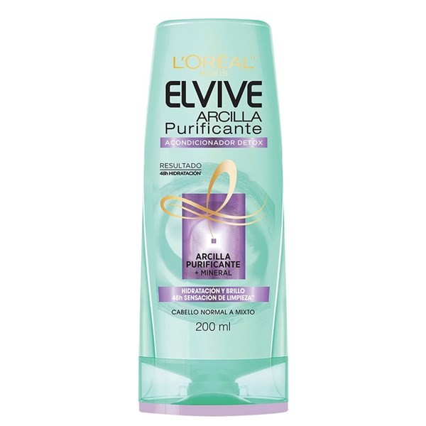 Elvive Acondicionador Arcilla Purificante 200 Ml #1