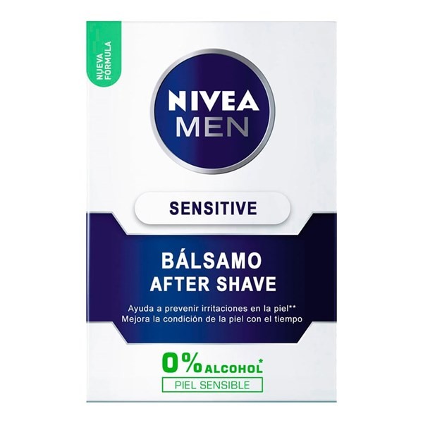 Nivea Bálsamo After Shave  men Sensitive Para Piel Sensible 100 ml