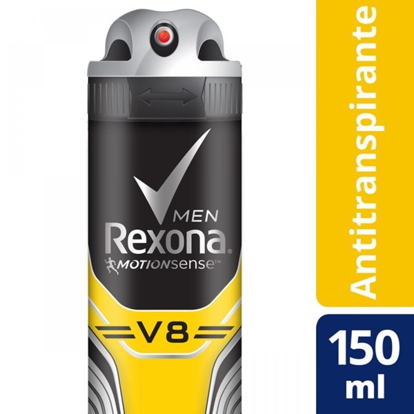 Antitranspirante Masculino Rexona Aerosol V8 x 150 ml