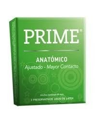 Prime Preservativos Anatomico (3 Unidades)