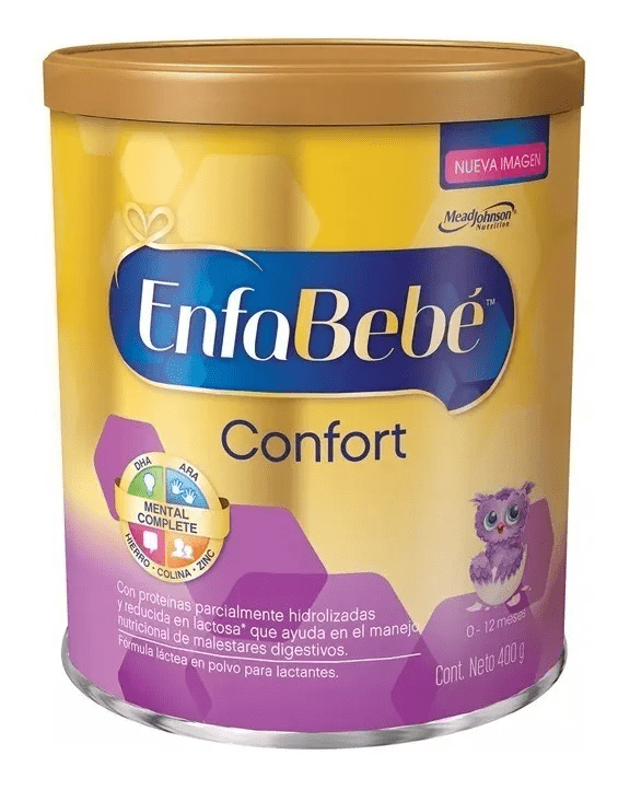 Leche De Fórmula En Polvo Mead Johnson Enfabebe Confort X 400 Gr #1
