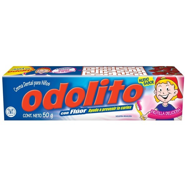 Odolito Crema Dental Frutilla 50 gr #1