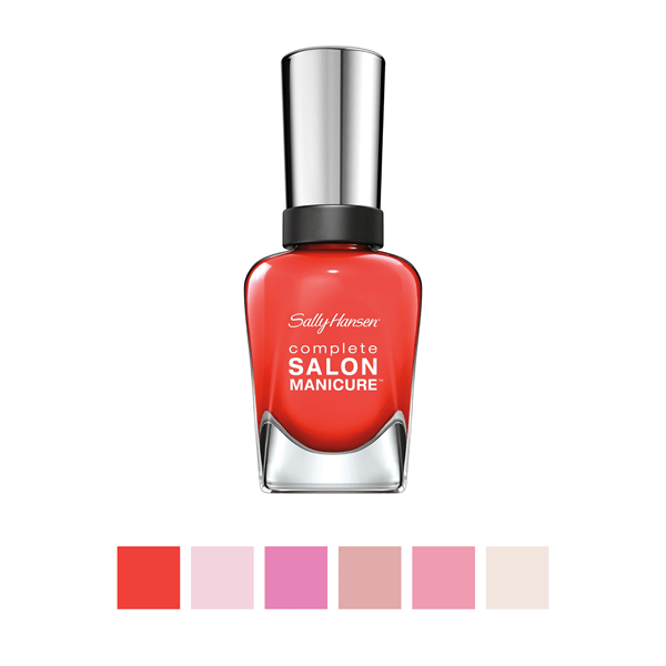 Sally Hansen Complete Salon Manicure 191 Back To The Fuchsia__Eb3580 #1