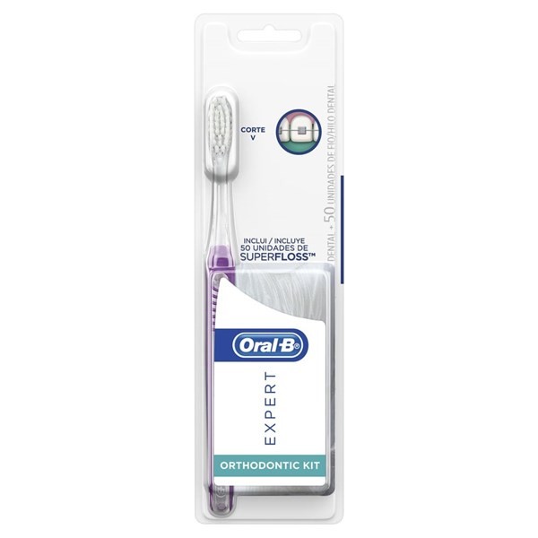 Oral B Kit Expert Cepillo Orthodontic + Hilo Superfloss #1