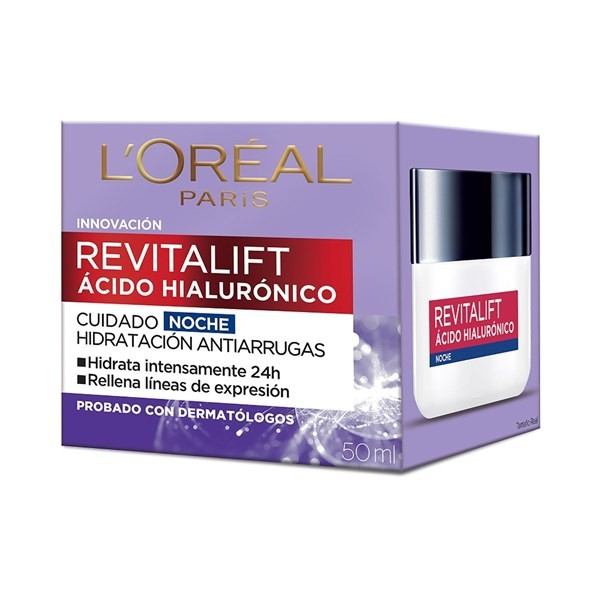 Loreal Dermo Expertise Revitalift Noche Acido Hialuronico 50 ml #1