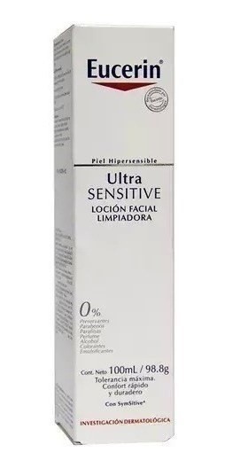 Eucerin Ultra Sensitive Locion Facial Limpiadora X 100ml #1
