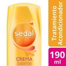 Sedal Acondicionador Crema Balance 190 Ml #1