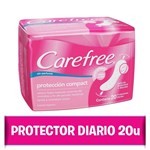 Toallitas Higienicas Carefree Compact Sin Perfume Pro Dia X 20 Unidades #1