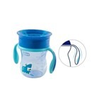 Chicco Vaso Perfect Cup Celeste 200 ml + 12 meses #1