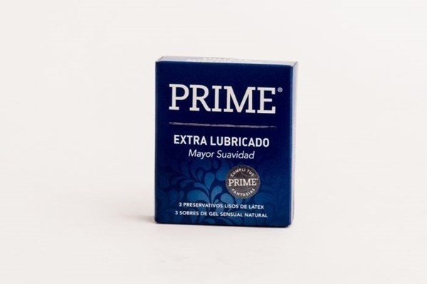 Prime Extra Lubricados X 3 Preservativos 